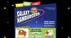 Desktop Screenshot of galaxyhamburgers.com