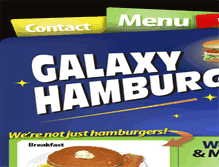 Tablet Screenshot of galaxyhamburgers.com